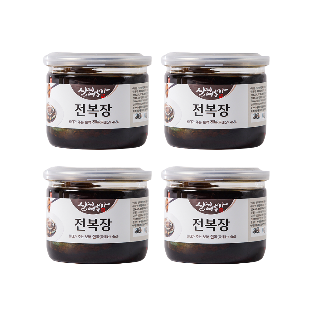 신지어부가 완도산 프리미엄 전복장 280g X 4개, 4개, 280g 선물포장 35,600원