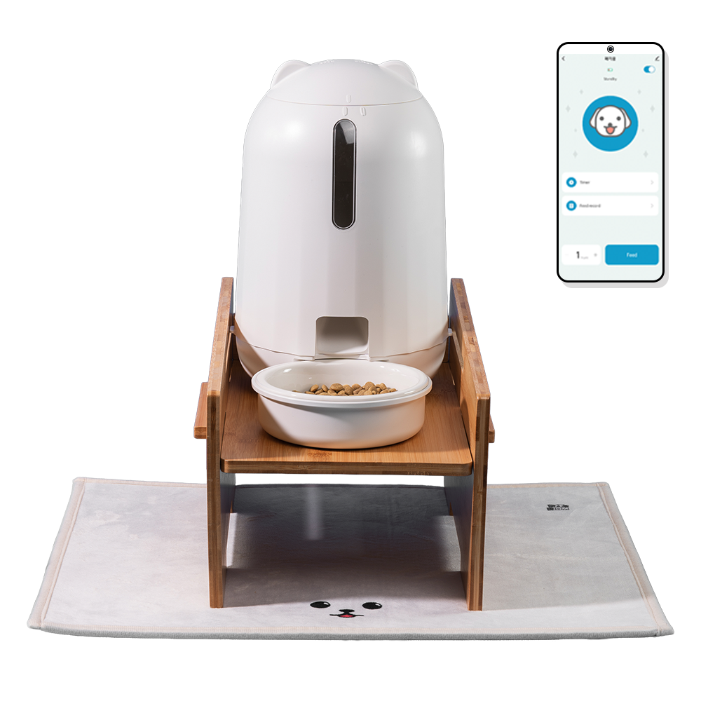 페키움 어플 연동 스마트 자동 급식기 정량배식 강아지 고양이 WIFI 99,900원
