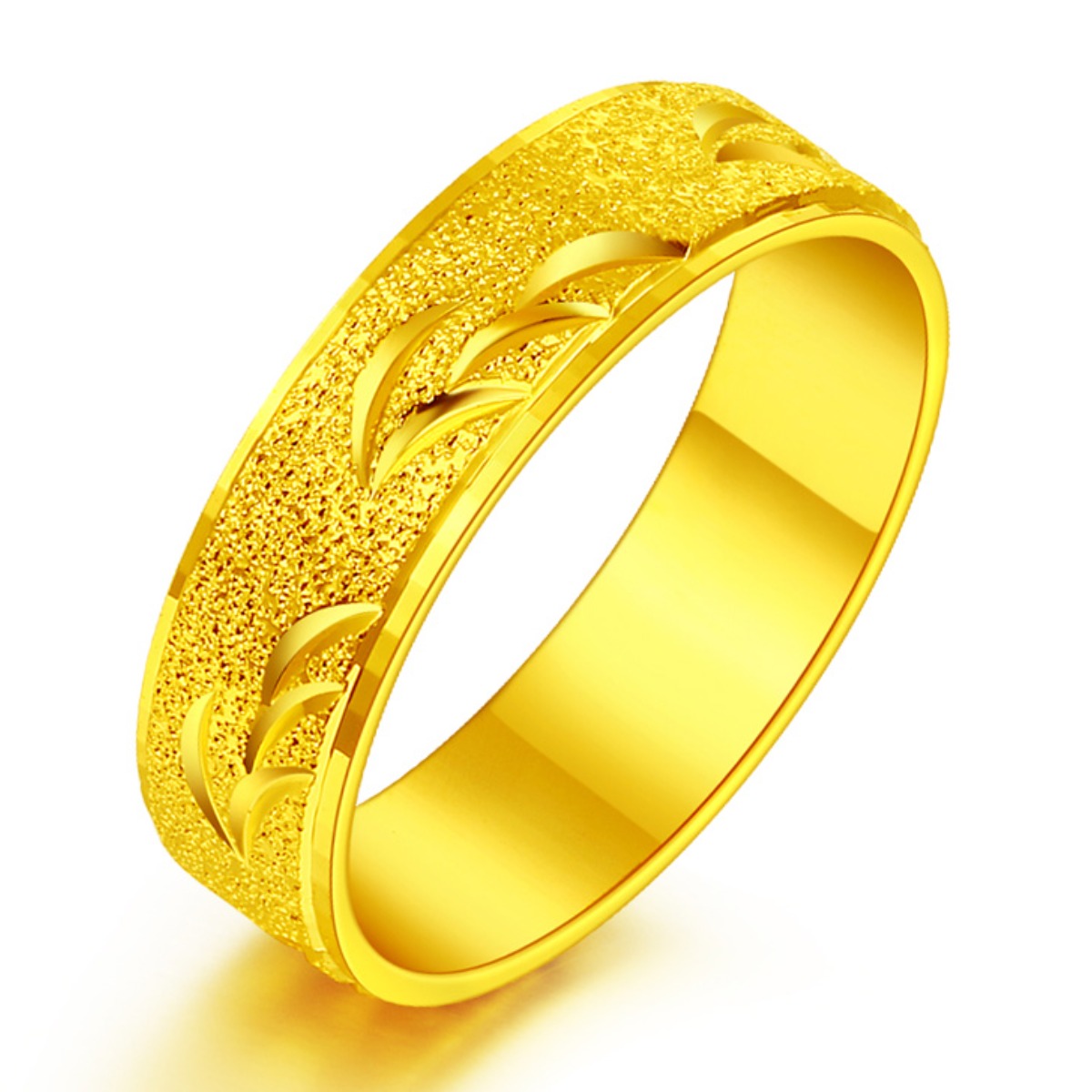 Makone 반지 남성 심플 도금 24K골드 패션 장식품 모방 사금 24,800원