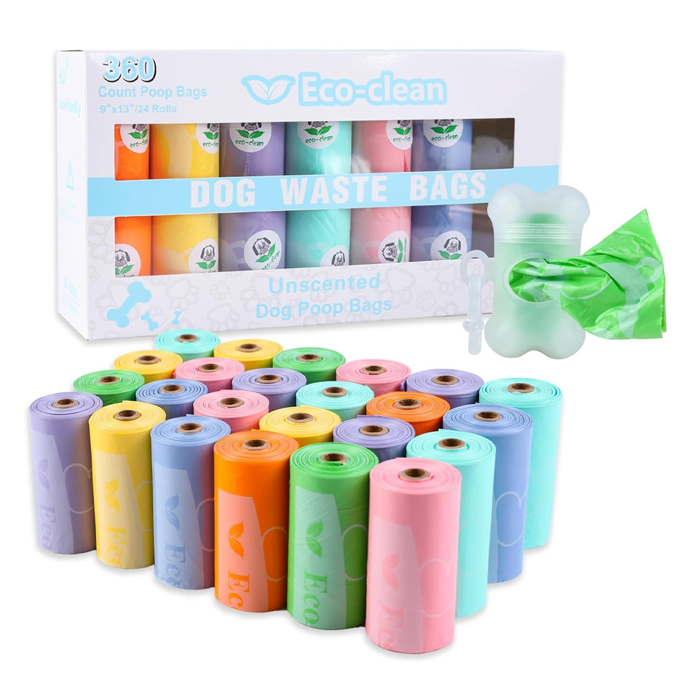에코클린 반려 동물 배변 봉투 + 디스펜서 세트, 레인보우, 24개입, 3개 54,250원