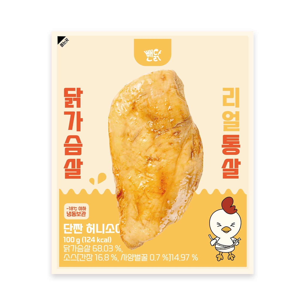 뺀닭 리얼통살 소스 닭가슴살 단짠 허니소이 10팩 20팩 32팩, 100g, 32개 48,000원