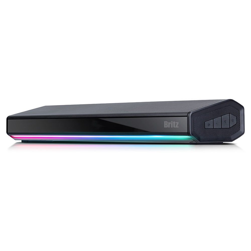 브리츠 인체공학적 45도 지향설계 RGB 무선 사운드바, 검정, BZ-MK22 29,900원