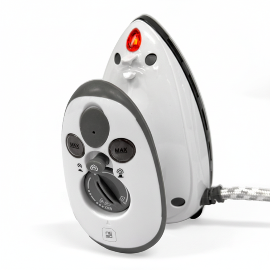 네모 휴대용 미니 스팀 다리미 소형 여행용 출장용, 화이트, 현재가 27,000원