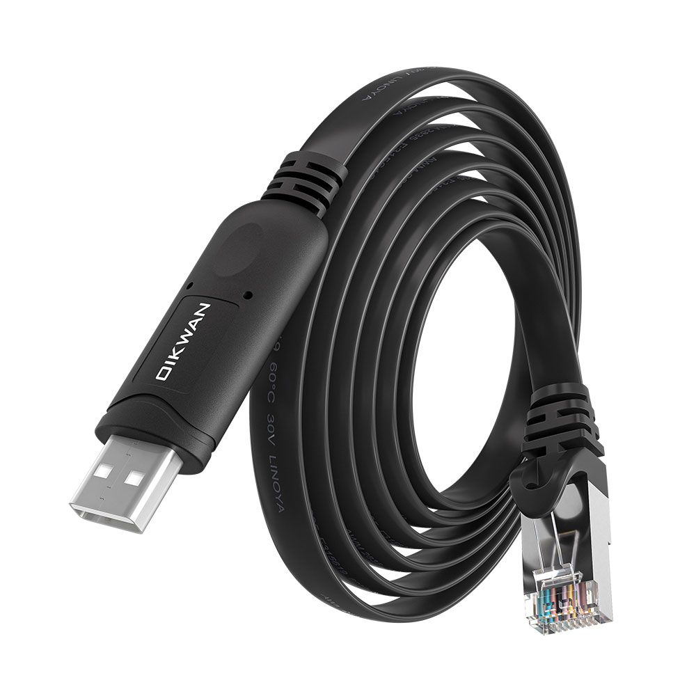 USB TO RJ45 콘솔케이블1.8m(정품FTDI FT232RL+ZT213 칩사용)모뎀/라우터/방화벽등 콘솔포트와 시리얼기반 시스코장비 연결케이블 (대량 주문제작 가능), 1.8m, 1개, USB TO RJ45/블랙 16,000원