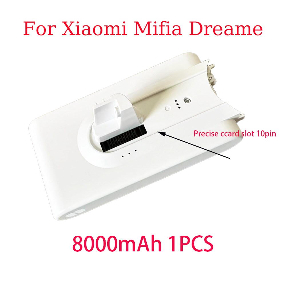 12000mAh 배터리 교체 - 샤오미 드리미 V8 V9 V9P V10 VVN3 VVN4 XR 진공 청소기 리튬 이온 배터리에 적합 77,590원