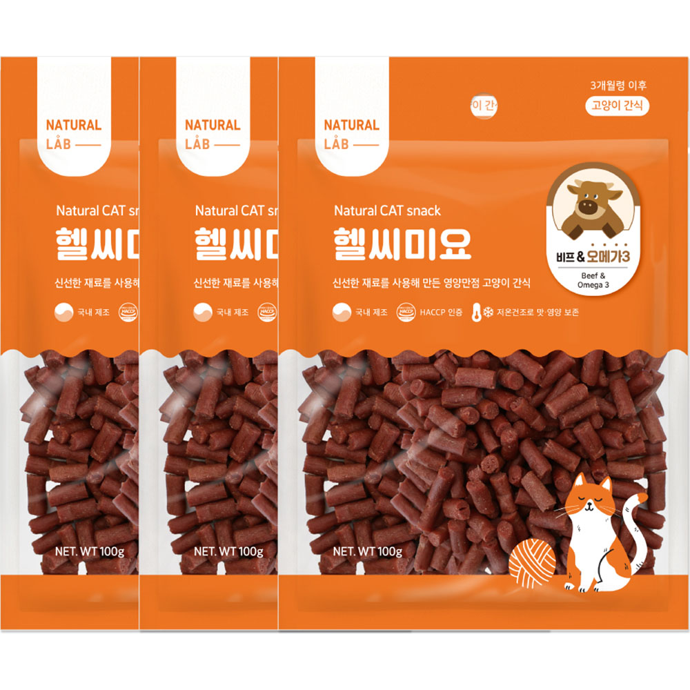 네츄럴랩 헬씨미요 고양이간식 15,510원