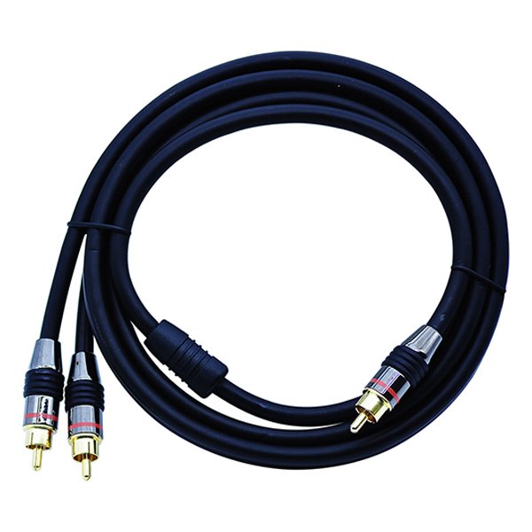 저스트링크 디옵텍 서브우퍼 케이블 1RCA-2RCA 5m, 3RP-M70050-A, 혼합색상 30,450원