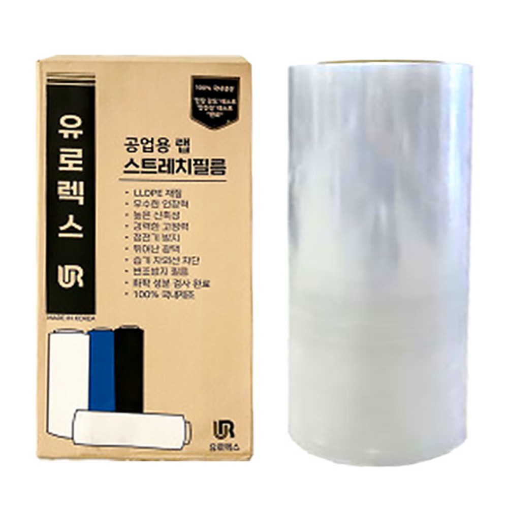물류센터 자동 스트레치필름 투명 1롤 20mic×1400M 임시고정, 현재가 80,460원
