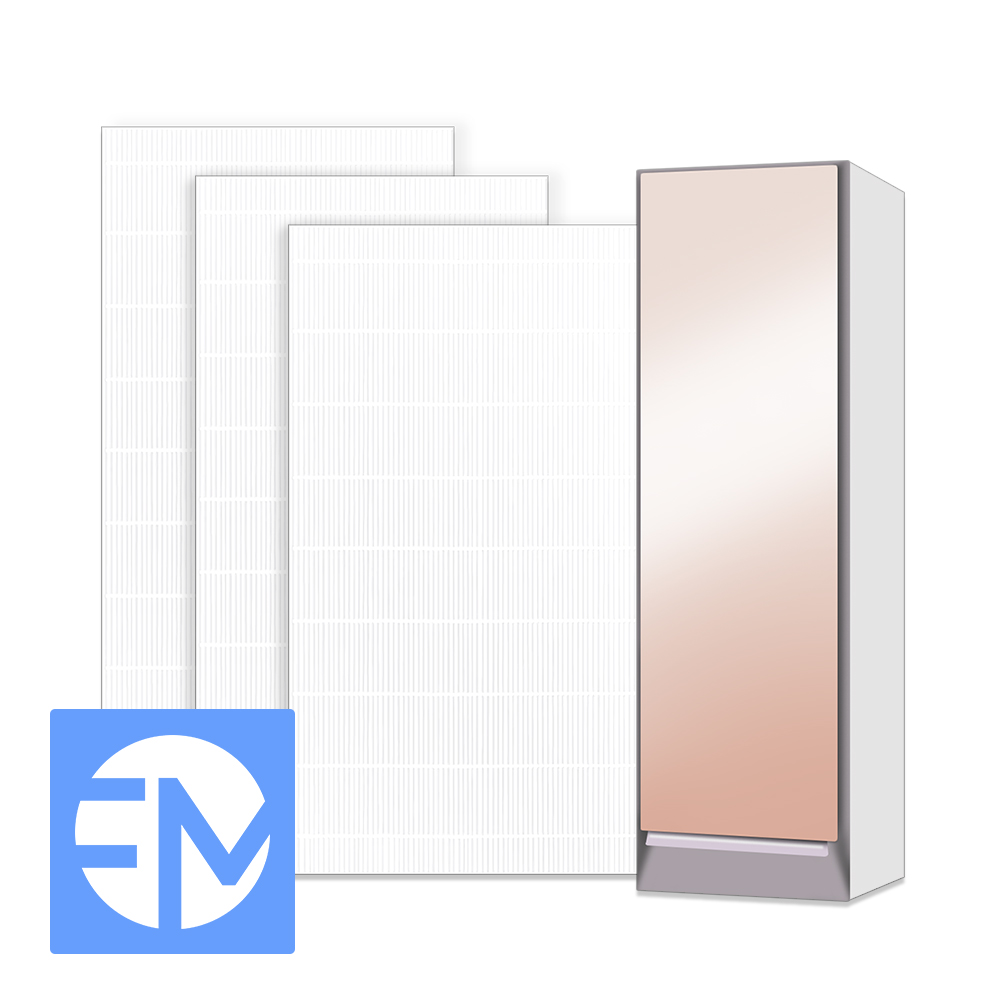 [3개입] 삼성 1세대 에어드레서 필터 미세먼지 헤파필터 호환, 1개, 5벌용x3개입 19,900원