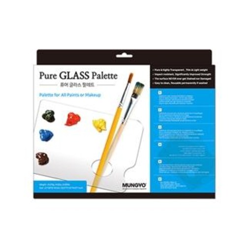 문교 퓨어 글라스 파레트 21x30cm 수채화 유화 아크릴물감 과슈 23,200원