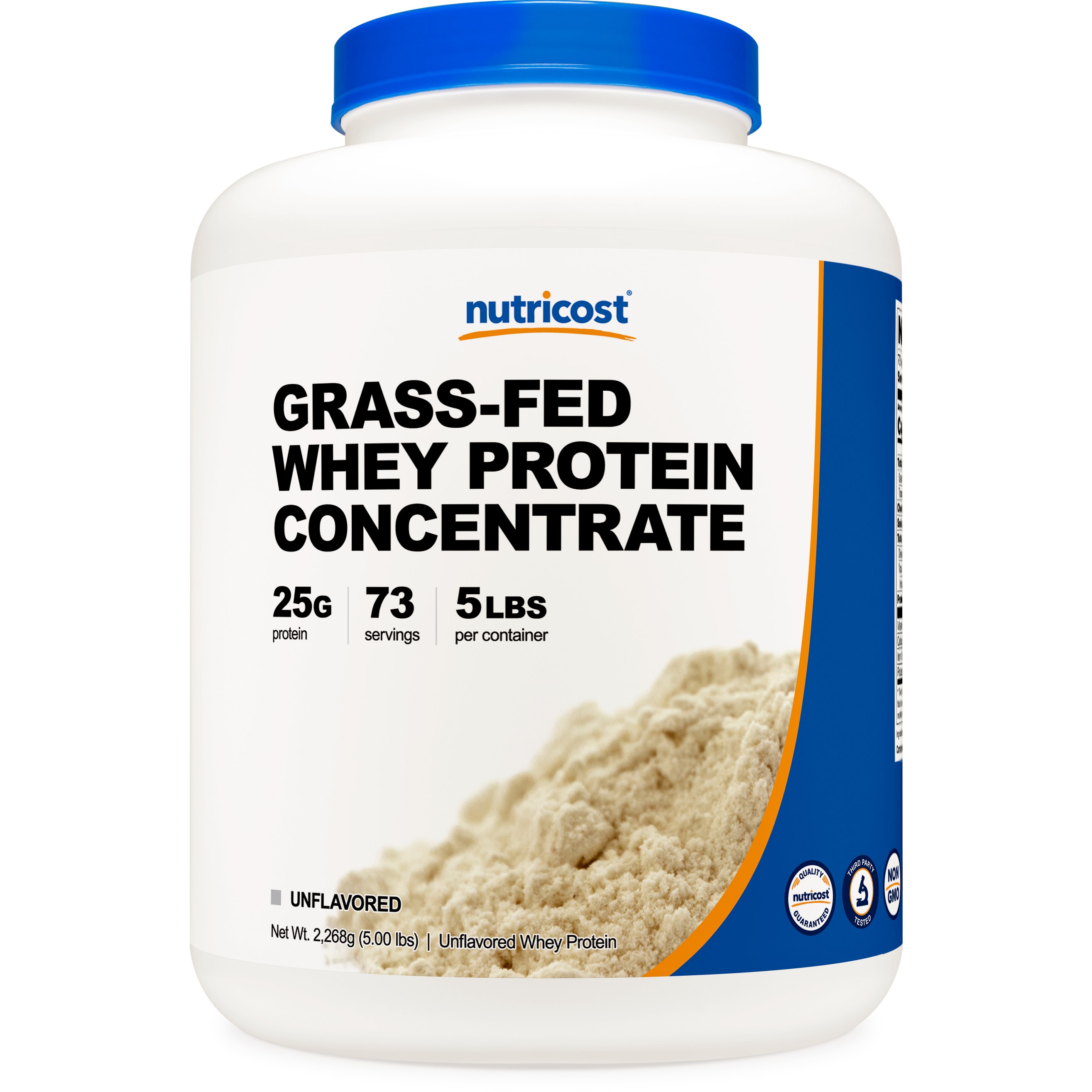 뉴트리코스트 그래스 페드 웨이 프로틴 컨센트레이트 2268g 무맛 1병, 현재가 109,900원