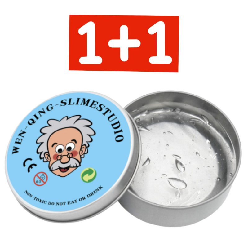 1+1 퍼티슬라임 박사퍼티 손에 안 묻는 하드 짱짱한 피젯토이 중국슬라임 스트레스 해소 13,500원