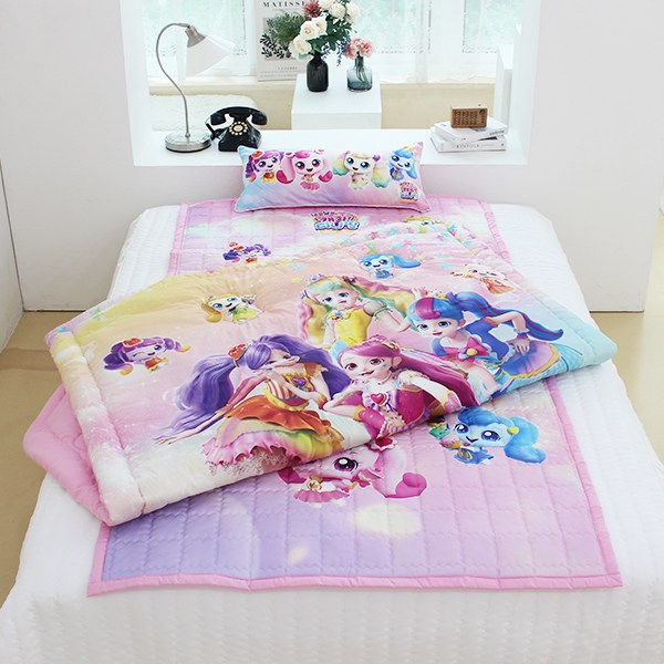 코알라컴퍼니 새콤달콤 캐치티니핑 싱글 차렵이불세트-차렵이불 패드 베개 친환경 항균 베개 솜 120,000원