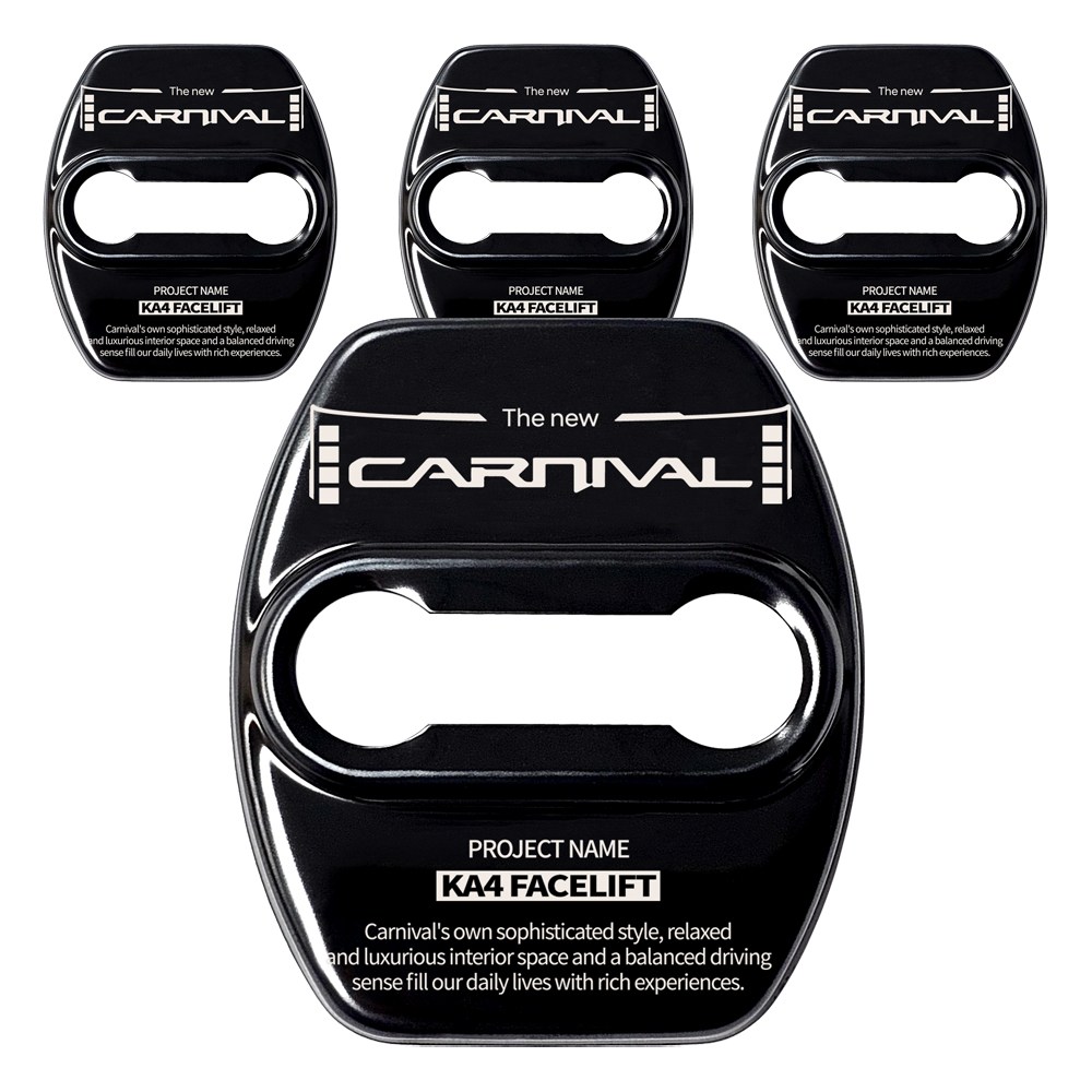 인티어 카니발 페이스리프트 도어스트라이커 커버 튜닝 용품 악세사리 14,900원