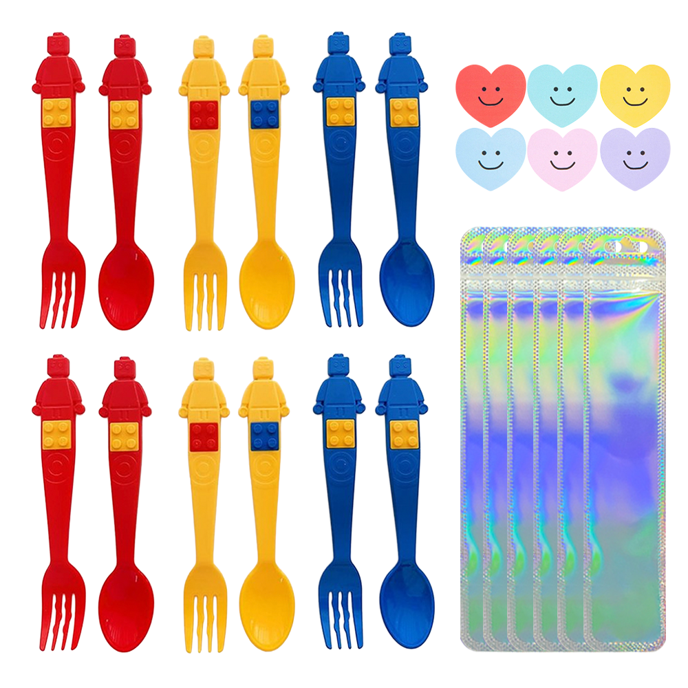 유치원 어린이집 생일 선물 답례품 포장 단체 구디백 옥스포드 수저 세트 유아 스푼 포크 19,900원