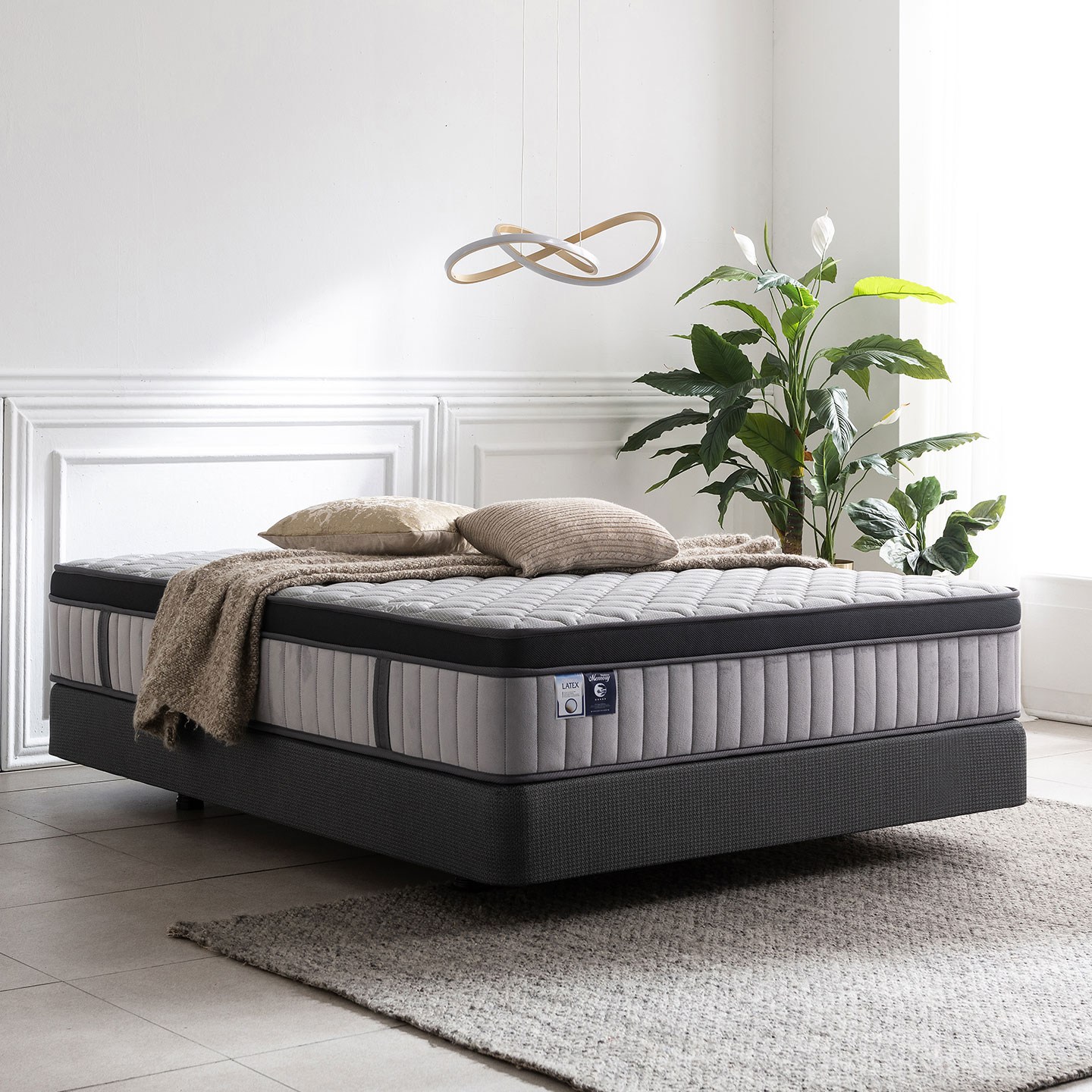 [베드리움] 슈페르 프리미엄 5성급 호텔 유로탑 매트리스 미디엄하드, 300mm, 미디엄하드 499,000원