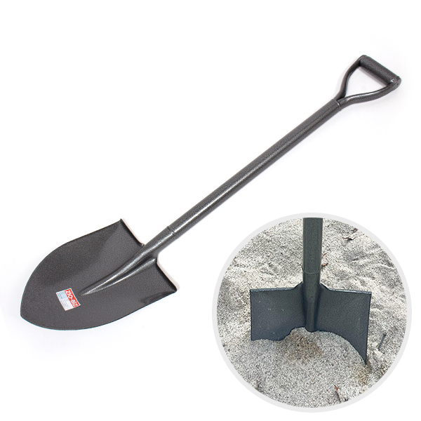 ZIO-BIZ 강철 막삽 / 고강도 내구성 스틸 일체형 삽 철삽 막삽 건설현장 농촌 농기구 군대 서바이벌 해루질 갯벌체험 갯벌삽 갯벌체험 캠핑 원예도구 가드닝 조개잡이 18,500원