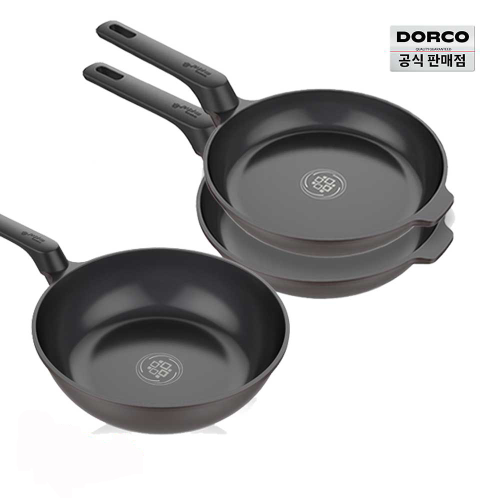 [도루코] 뉴캐스트 초콜릿 인덕션 IH 프라이팬3종세트(28+30+궁중28cm) 127,900원