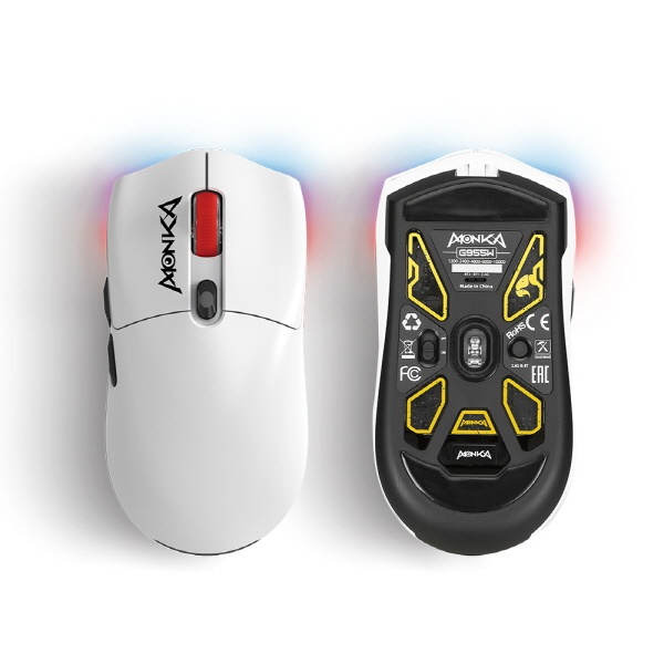 몬카 MONKA 유무선 게이밍 마우스 G995W GURU [화이트] 69,000원