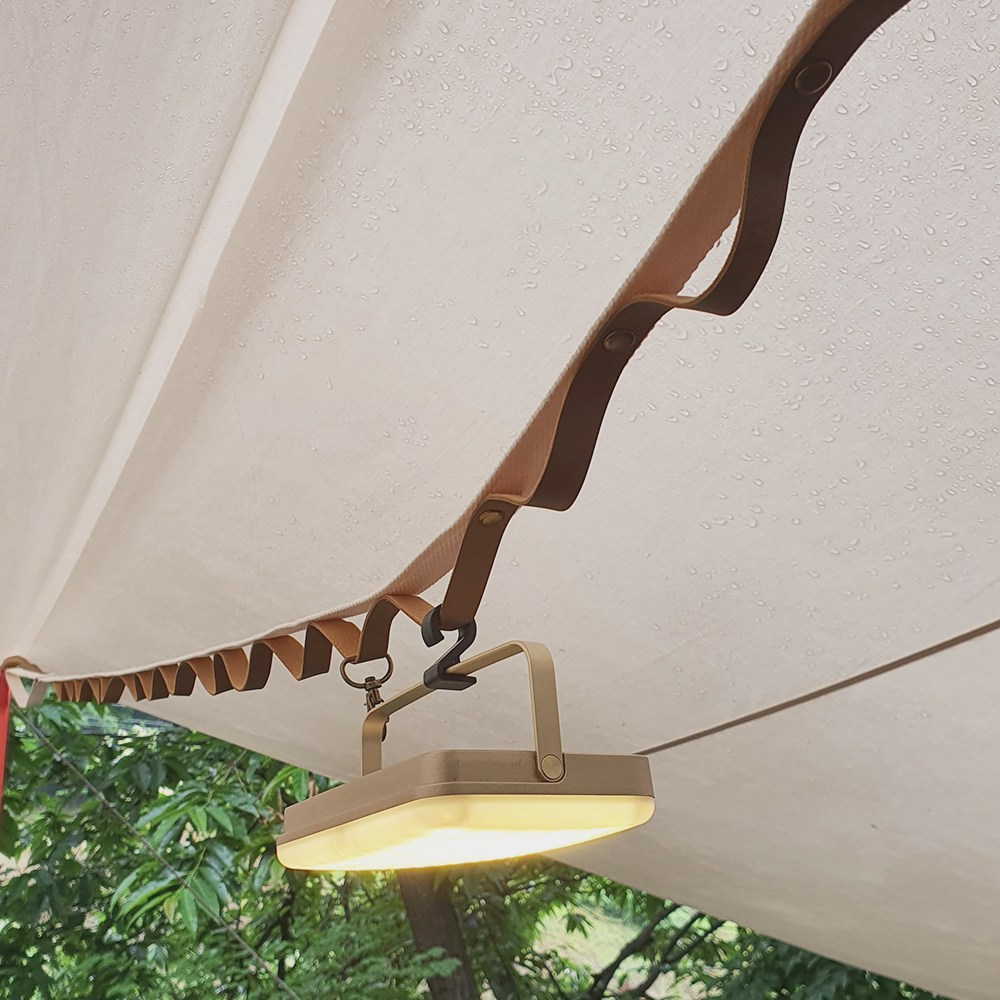 폭스파이어 감성캠핑 가죽 데이지체인 캠핑스트랩 - 길이조절식 캔버스 체인 9,900원