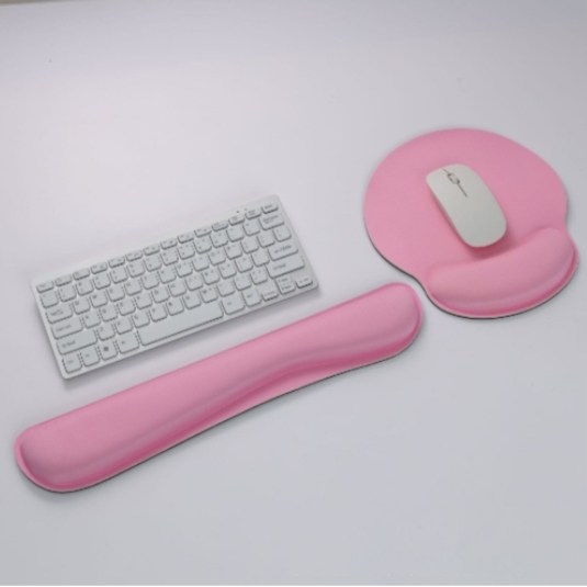 메모리폼 키보드 손목보호패드 + 마우스 손목보호패드 대, 1세트, 키보드패드+손목보호패드(대) 세트-핑크 8,700원