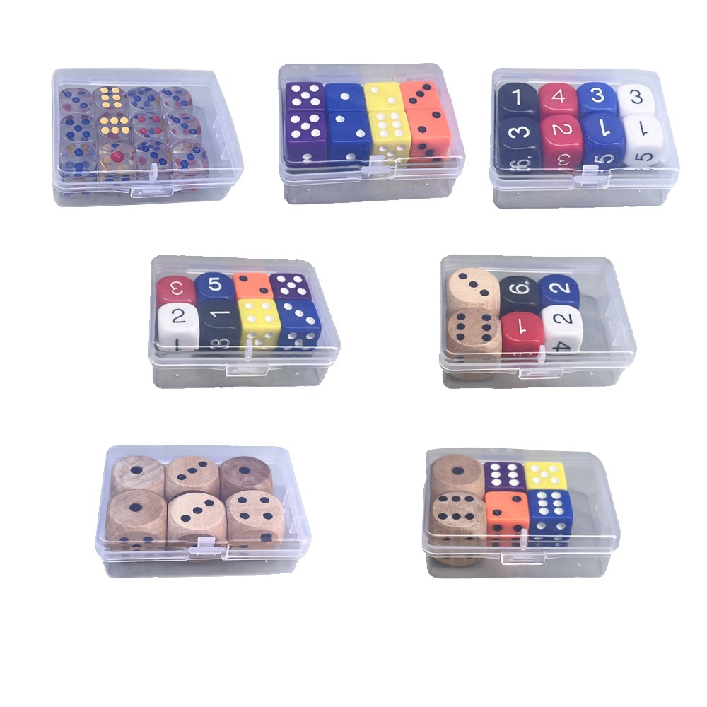 주사위 교구 11종 아크릴 6면체 12면체 숫자 연산 수학 점주사위 3,200원
