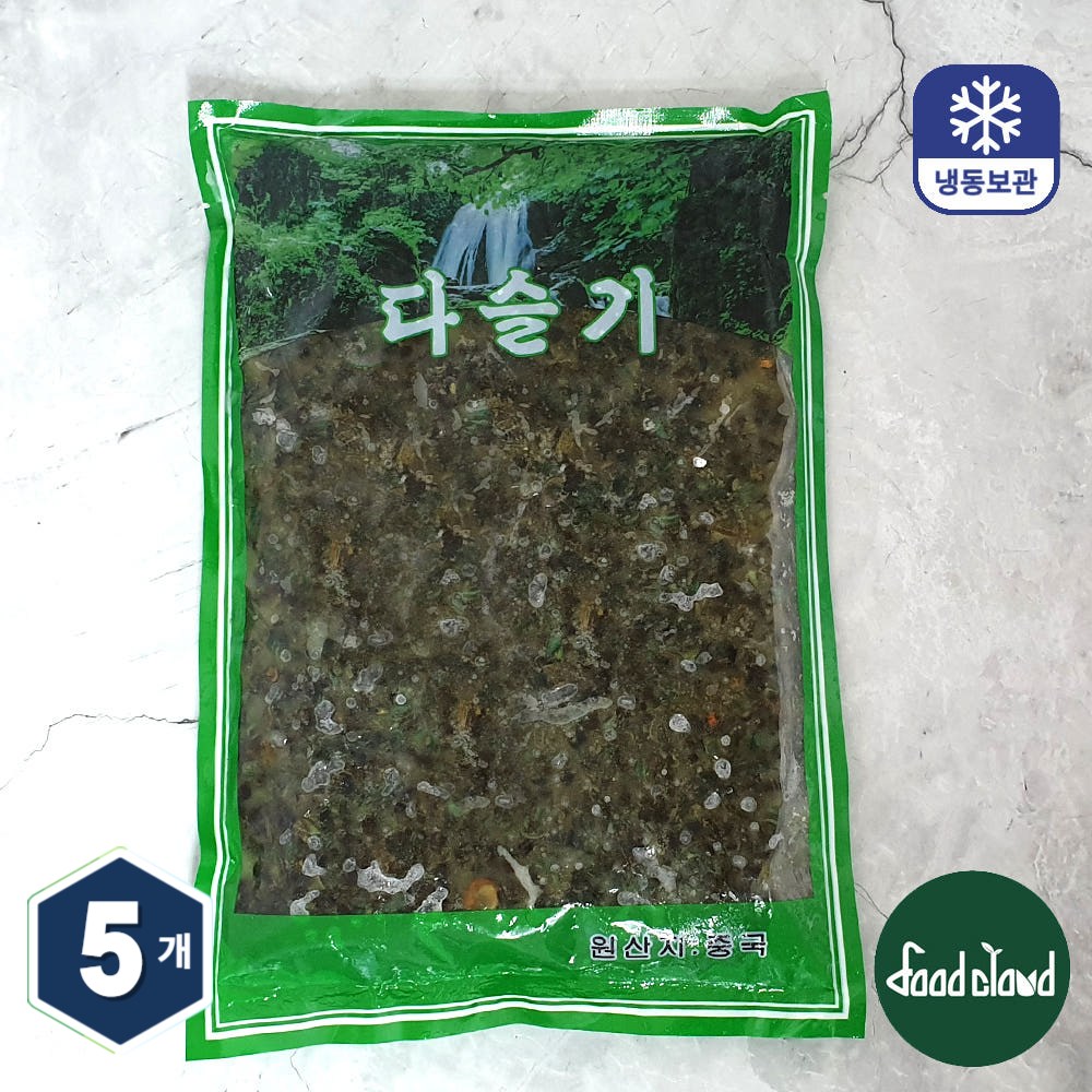 바다받아 다슬기 올갱이 냉동 깐다슬기 고디 자숙 탈각, 5개, 700g 46,000원