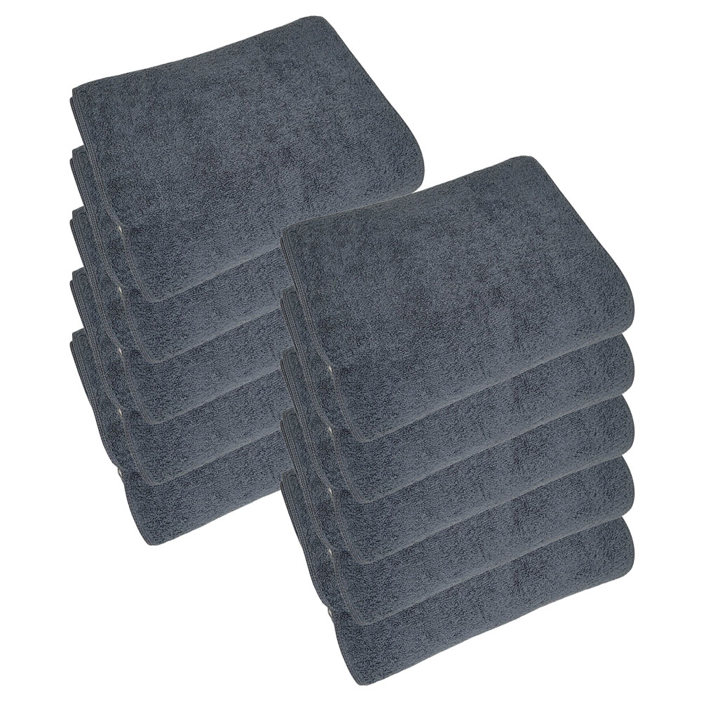 목욕탕 헬스장 미용실 업소용수건 10장 미용100, 진회색, 10개 20,160원