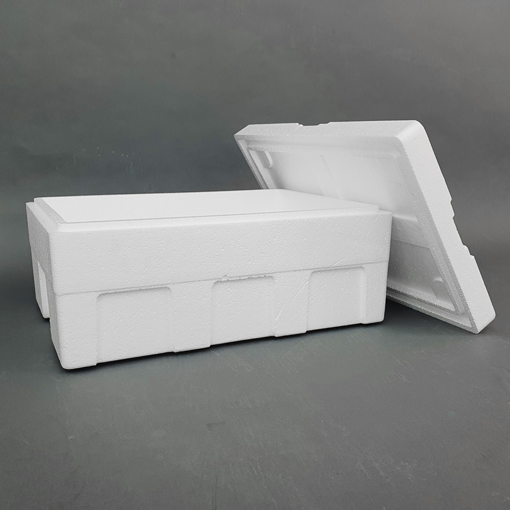 직사각 중간높이형 6호 스티로폼박스 아이스박스 포장박스 외경 500X340X194mm, 10개, 흰색 42,800원