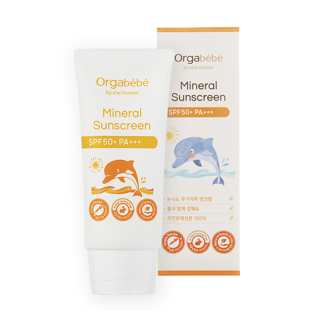 오가베베 무기자차 유아선크림 SPF50+ PA+++, 50g, 1개 17,800원