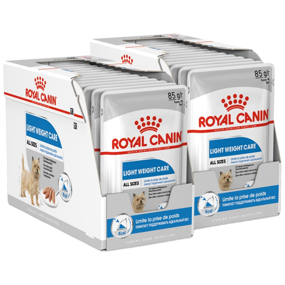 로얄캐닌 강아지 라이트웨이트케어 습식 파우치 24p, 24개, 85g 39,280원