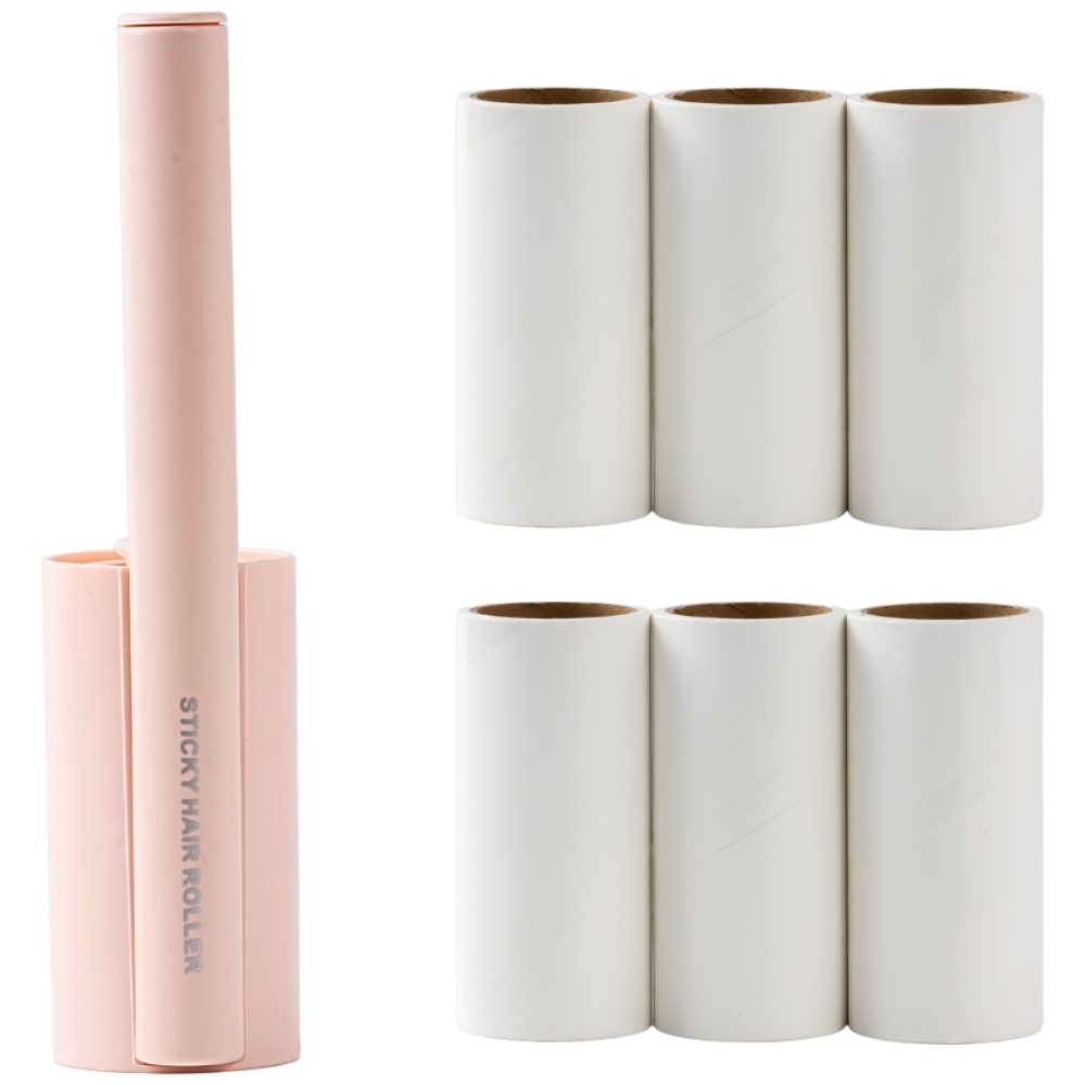 로라 돌돌이 테이프크리너 본체+리필 롤 클리너 롤러 멀티 휴대용 소형 클린컷 옷먼지 제거기 고양이 강아지 털제거 겨울먼지 13,300원