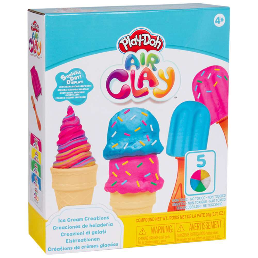 플레이도 에어클레이 아이스크림 크리에이션 손에 묻지 않는 어린이 오감발달 아이스크림만들기 24,900원