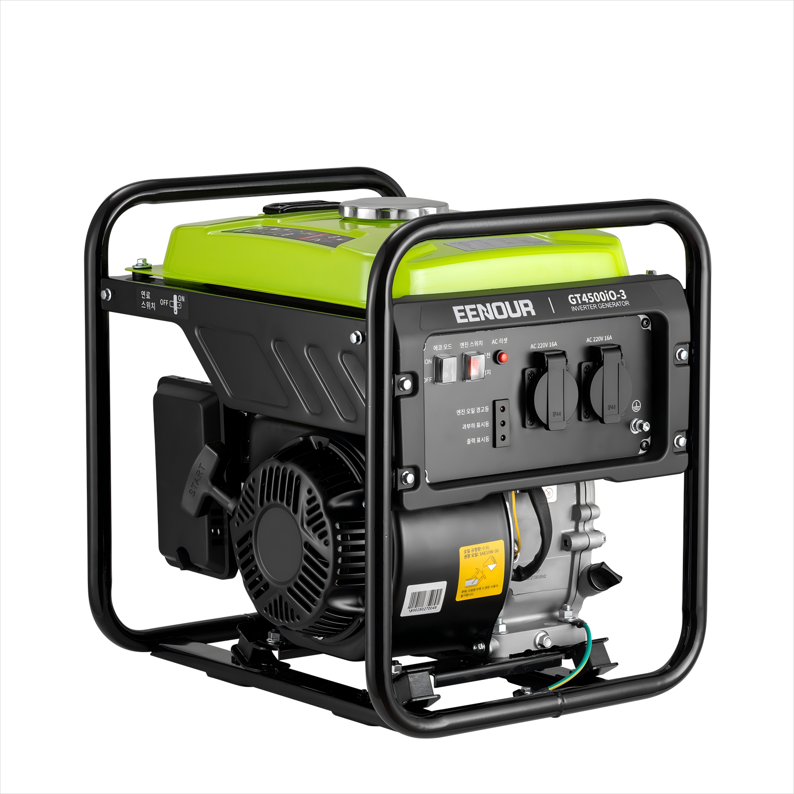 이누어 GT4500iO-3 인버터 발전기 정격 4000W 최대 4500W, 1개 649,000원