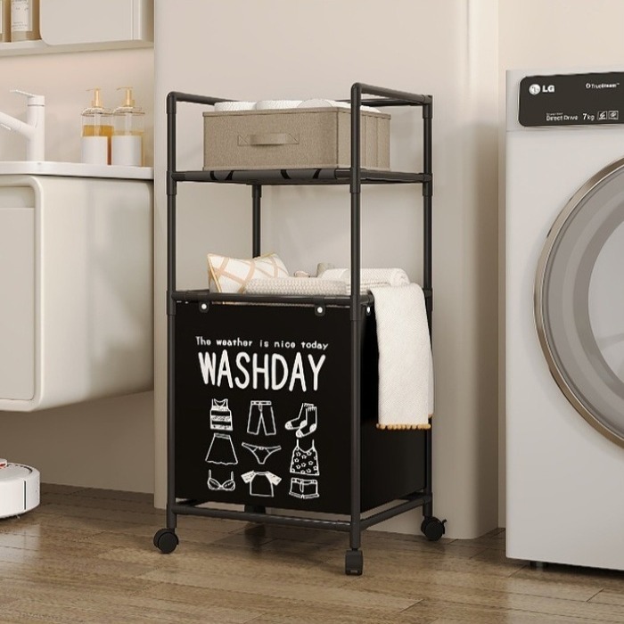 넥솔라 재활용 빨래 주방 수납선반 정리 트롤리 28,900원