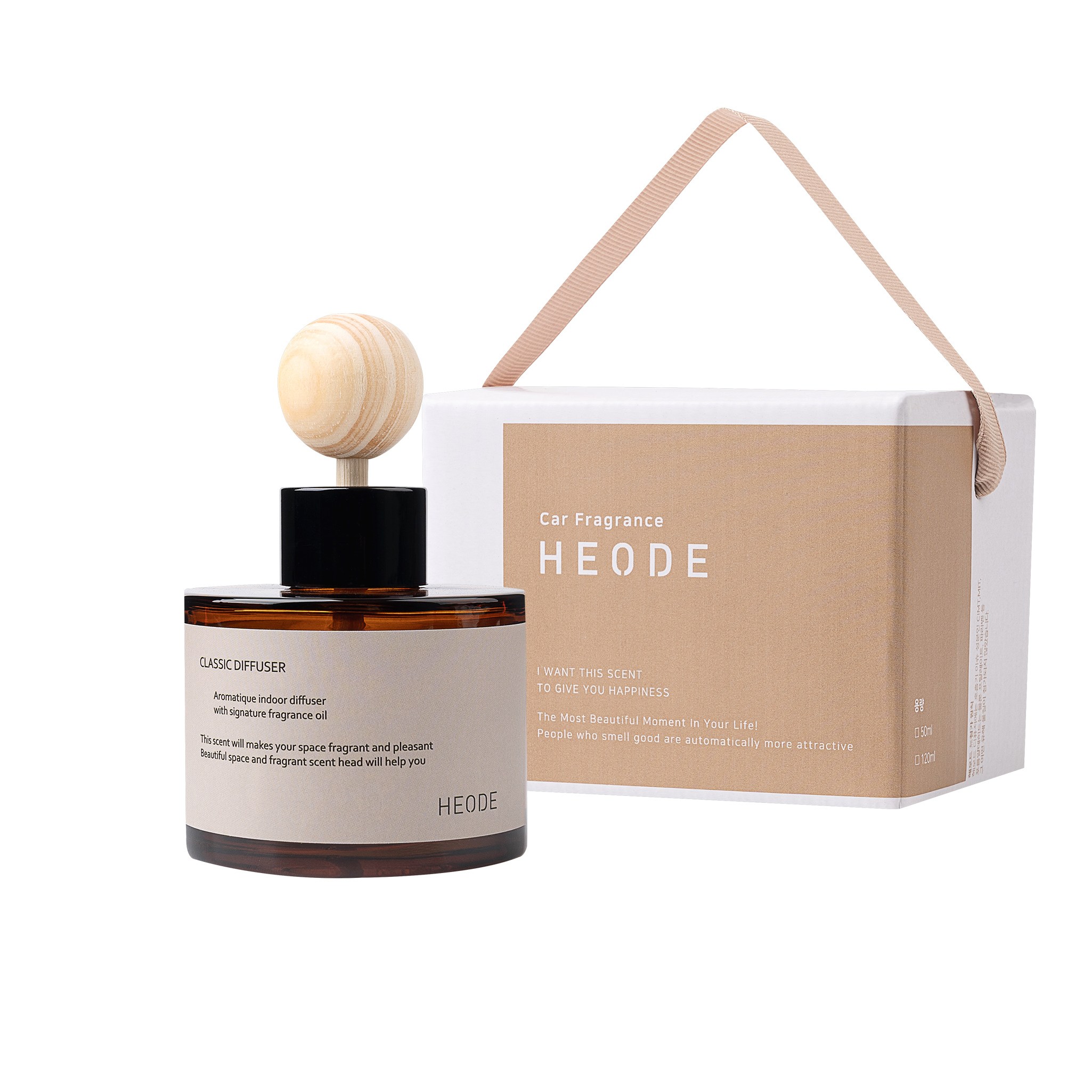 헤오드 클래식 차량용 디퓨저 120ml, 2개, 블루밍자스민 18,000원