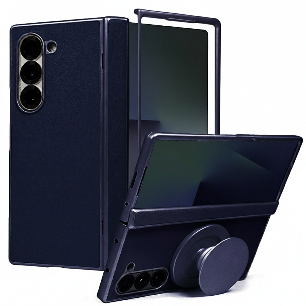 제루크 갤럭시 호환 Z 폴드 힌지보호 맥세이프 자력강화 무선충전 풀커버 거치 소가죽 케이스 25,900원