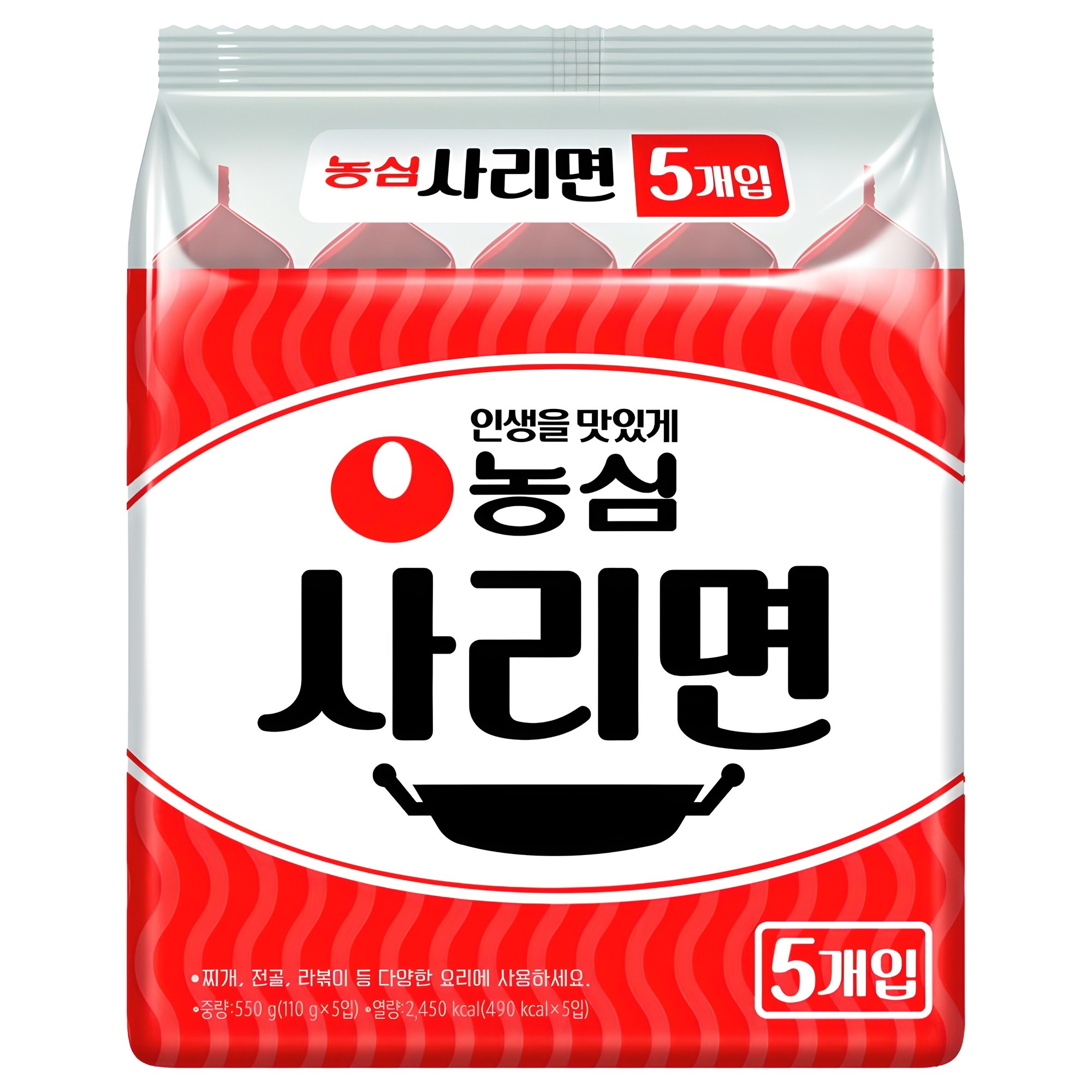 농심 사리면 110g 1,620원