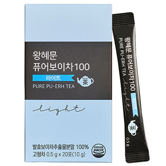 비엘 왕혜문 퓨어보이차100 라이트 12,350원