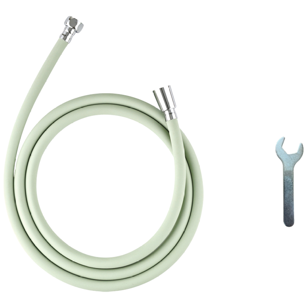 바스럽 국산 파스텔톤 PVC 샤워호스 샤워기호스 + 스패너 [물때 X, 꼬임 X, 냄새 X], 3m, 민트 13,900원