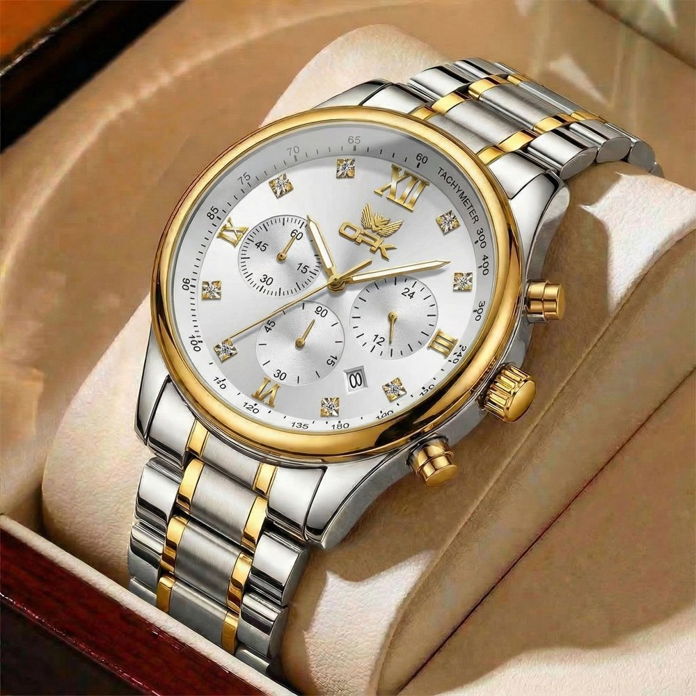 OPK 남자손목시계 럭셔리 명품 석영 정품 다기능 야광 워터프루프 남자시계 36,000원