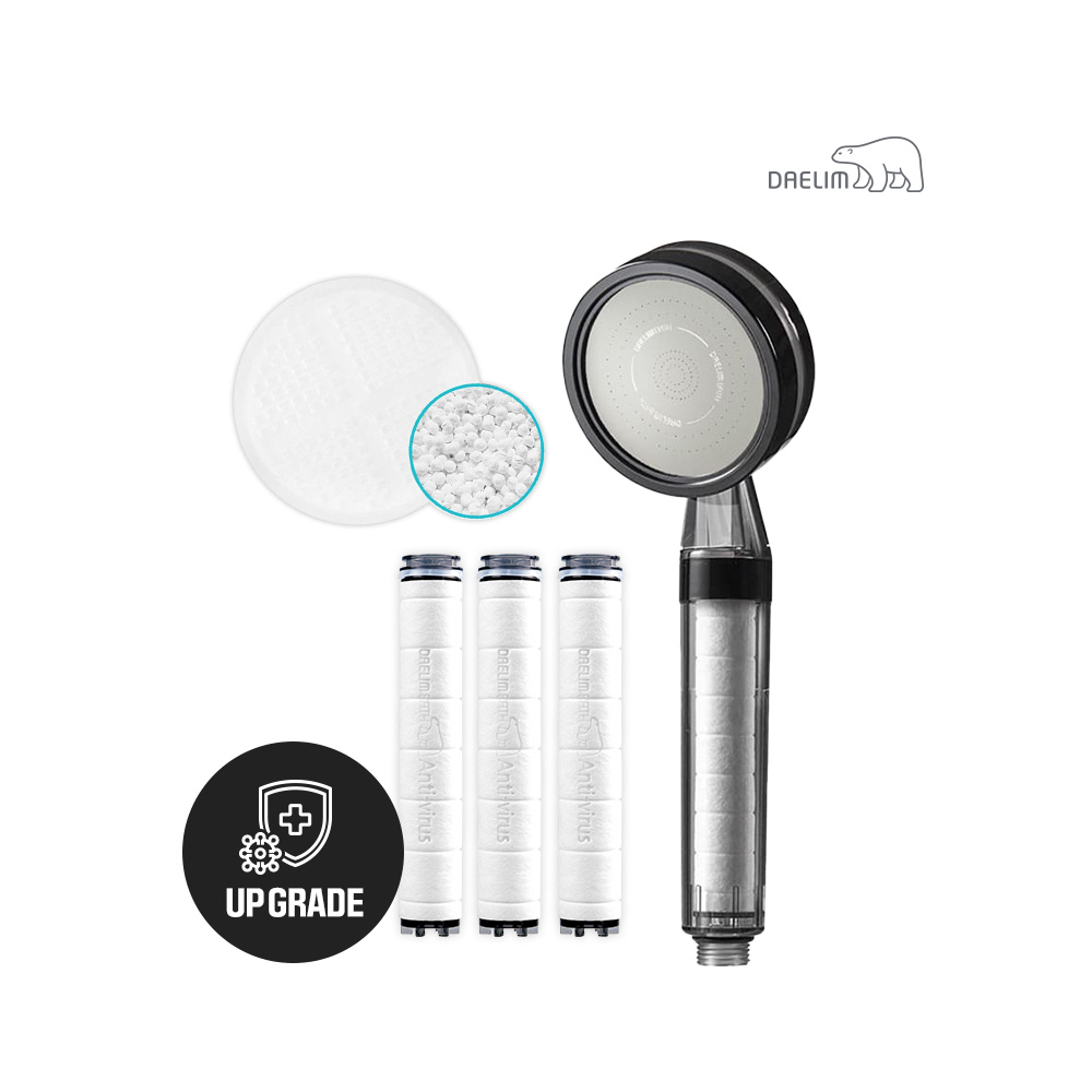 대림바스 디클린 멀티필터 샤워기+항균 플러스 샤워기 리필필터(3개입)+세라믹볼 SET 35,500원