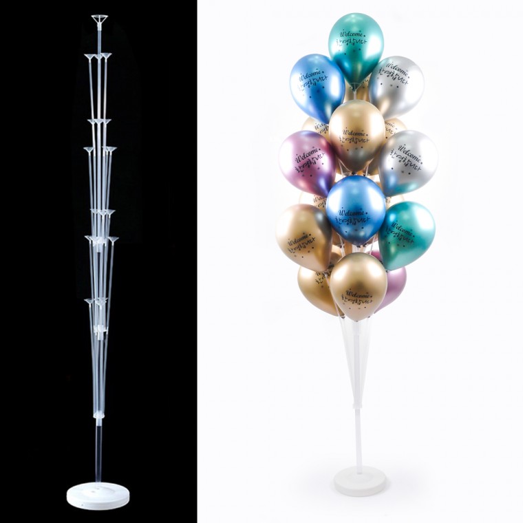 [4개 묶음] 풍선꽂이장식세트160cm(19개스틱)크롬풍선환영합니다낱개20개입, 상세페이지 참조 97,400원
