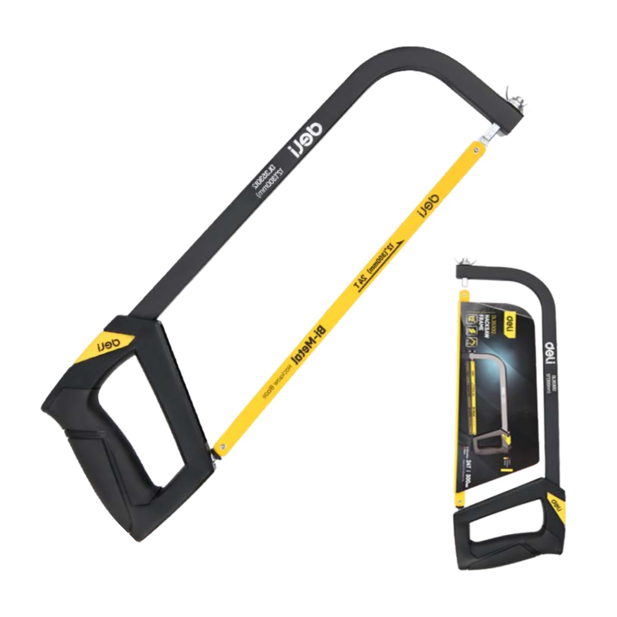 델리툴즈 블랙 쇠톱 12인치 만능 줄톱 톱대, 1개, 블랙 쇠톱 12인치 (EDL353012) 15,800원