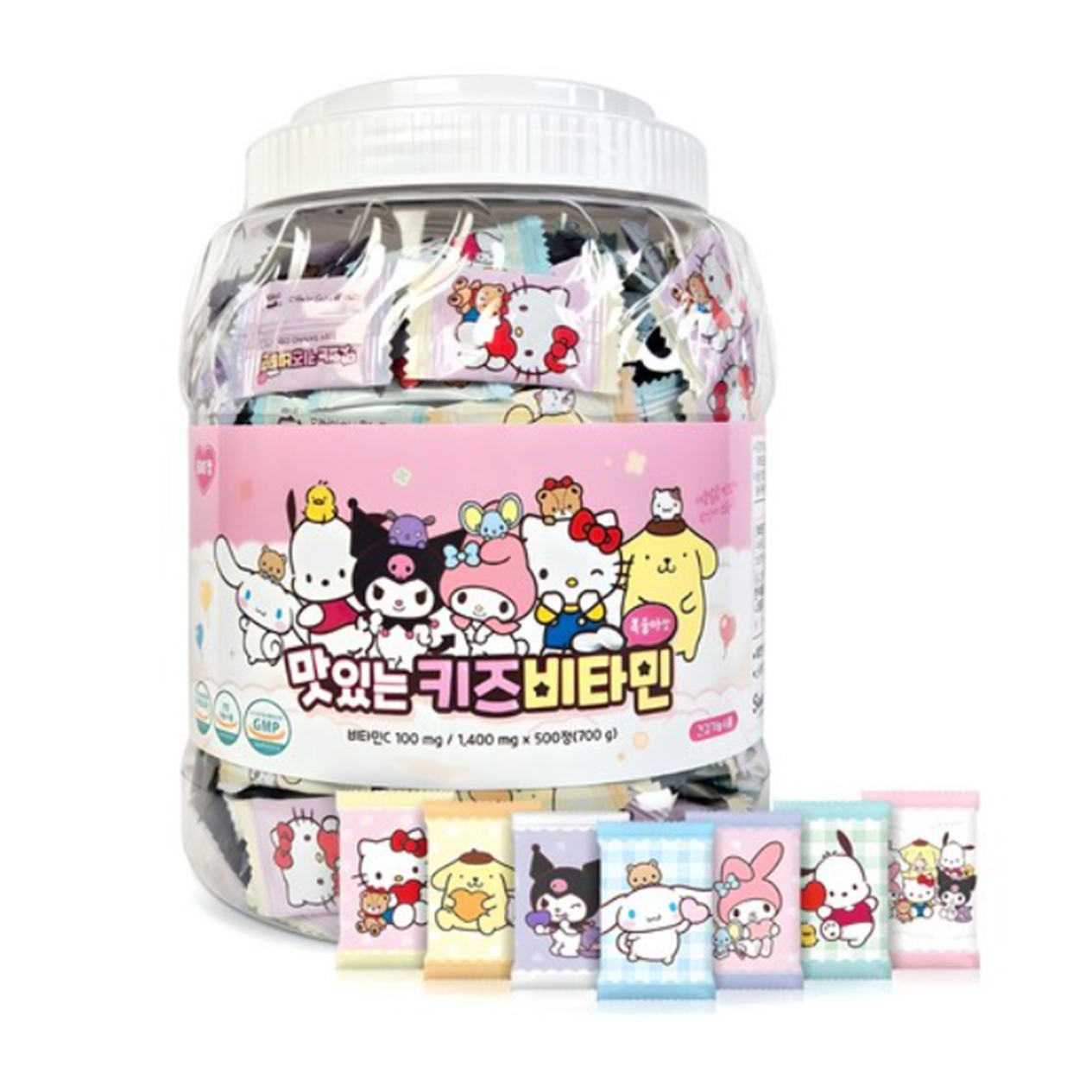 여러캐릭터 맛있는 키즈 비타민 500정, 700g, 1개 26,300원