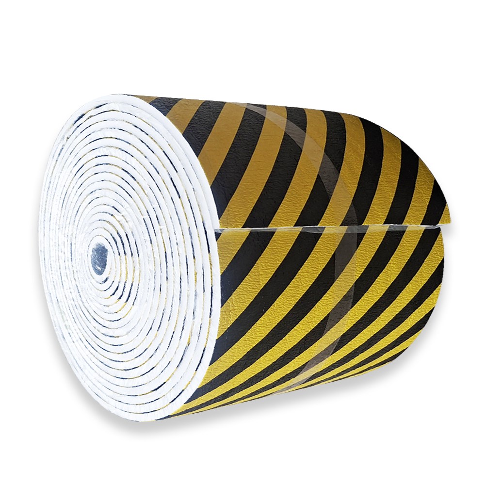 접착식 안전쿠션 안전보호쿠션 폭50cm 총길이 5m롤 모서리보호대 주문수량별이어서연결발송 안전매트 세이프가드 두께 12t 보호쿠션 코너보호대 주차장벽보호대 112,830원