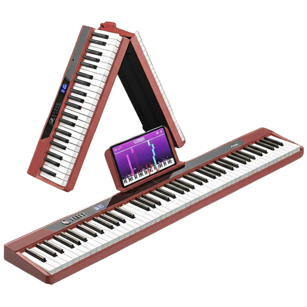 인피니 가정용 88건반 접이식 전자피아노 입문용 전문가용 악기 건반 디지털피아노 전자키보드, 1개, 레드, JKSY/003 299,000원