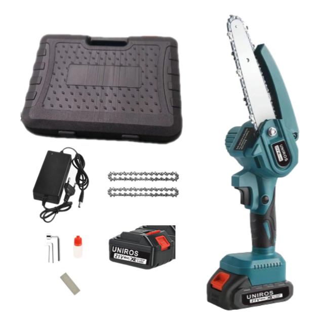 유니로스 충전 전동 전지가위 전동톱 체인톱 무선 고성능 나무 가지치기 108,000원