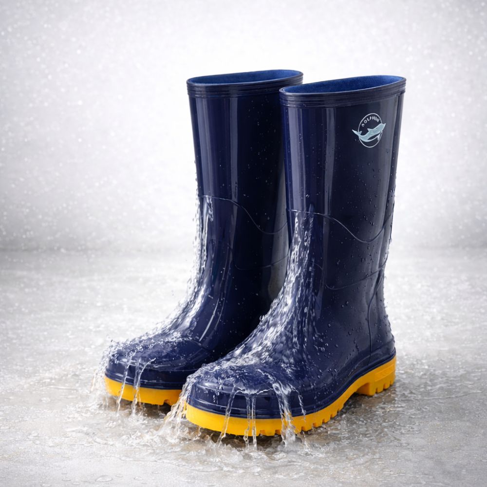 돌고래 남자 고무장화 주방 작업 미끄럼방지 해루질 방수 장화 14,800원
