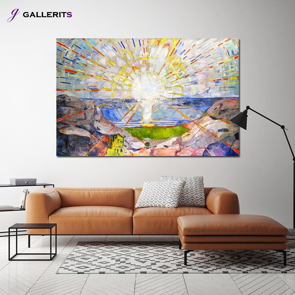 갤러리츠 뭉크 태양 명화 거실 그림 액자 41,670원